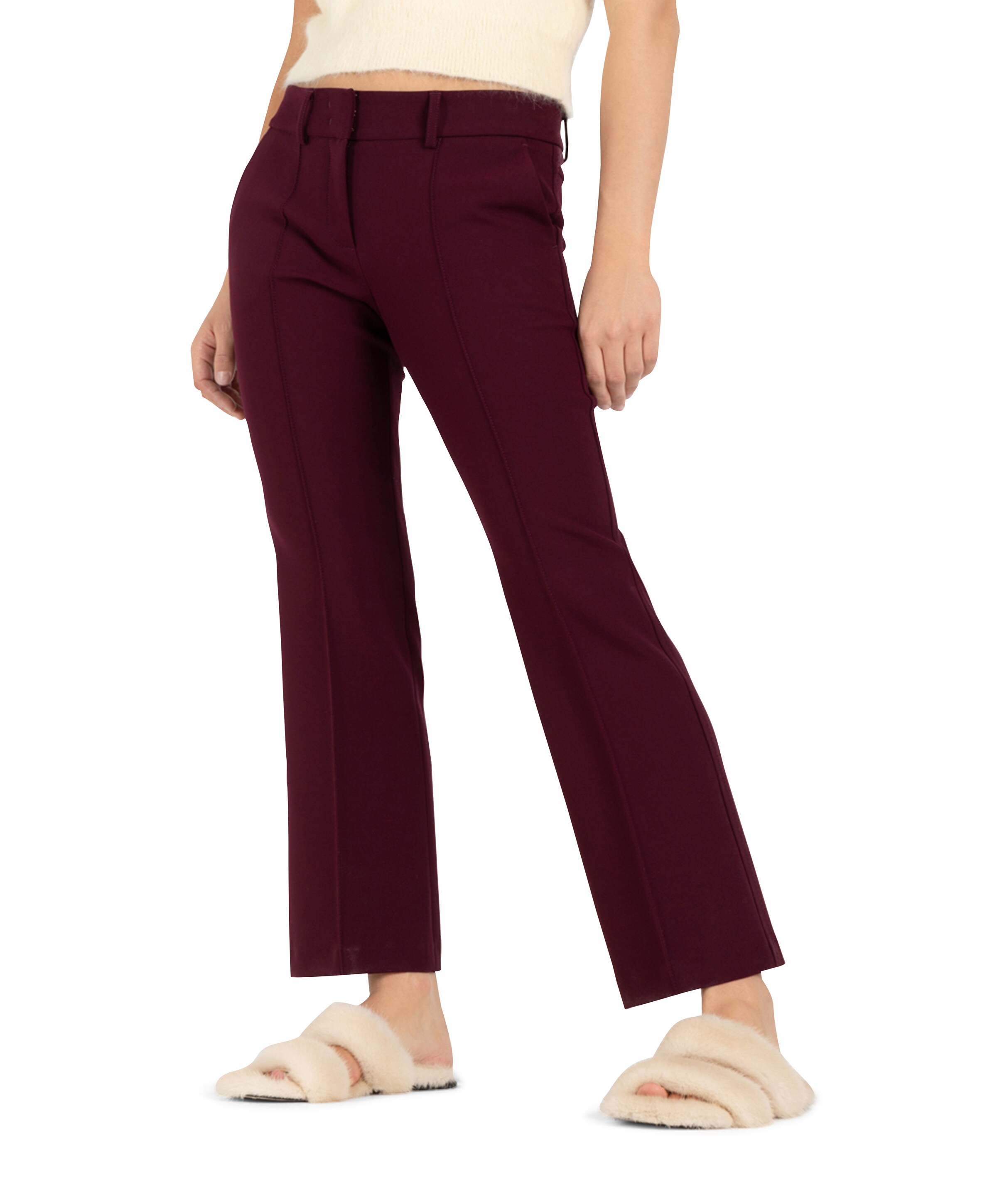 Farah L29 broek bordeaux