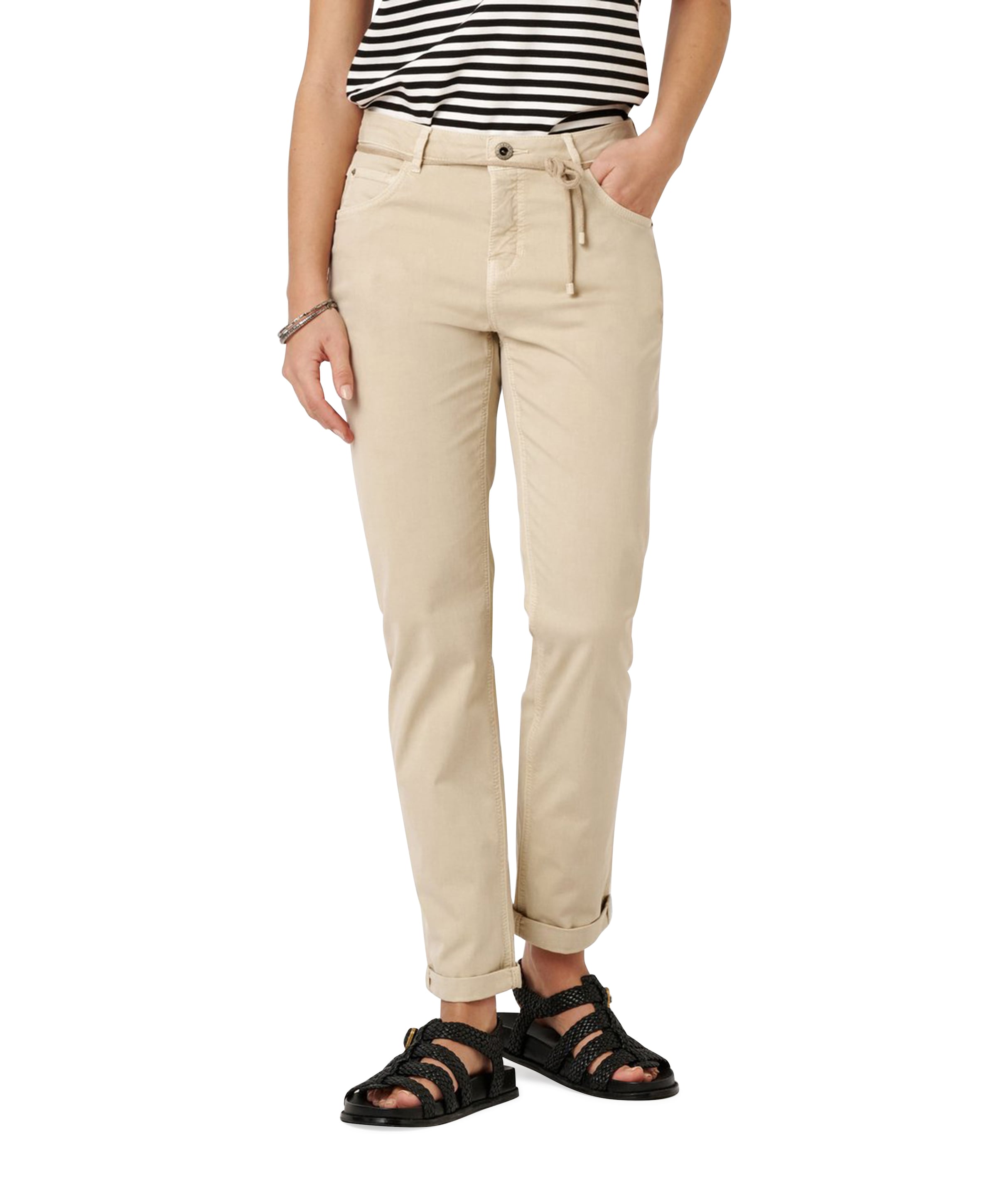 Masha Girlfriend dames jeans beige