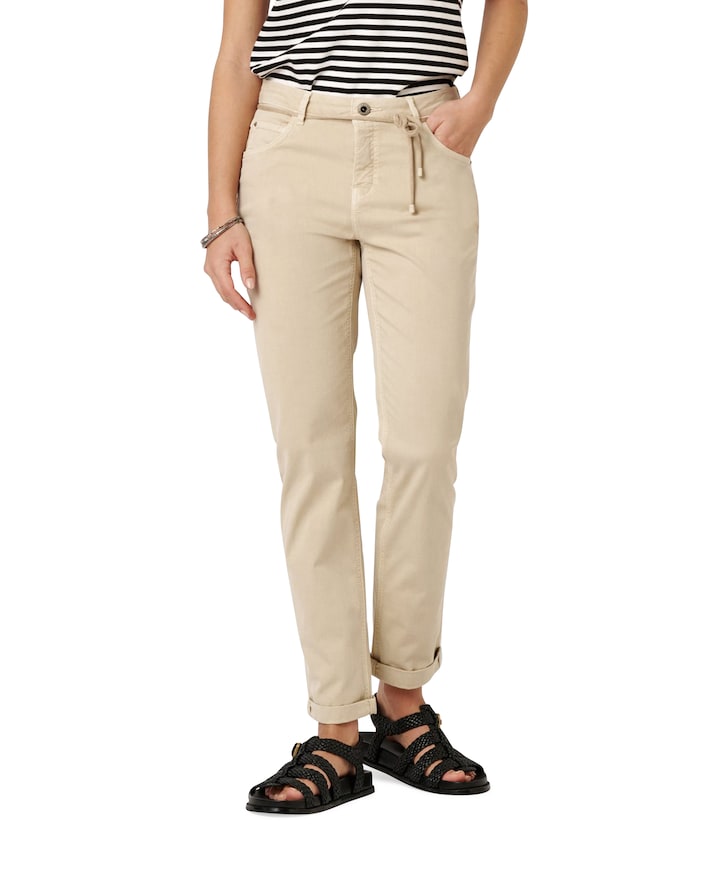 Masha Girlfriend dames jeans beige