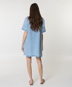 Dames jurk blauw