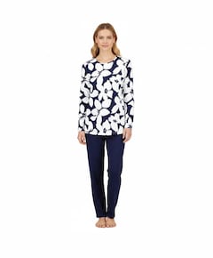 Dames pyjamaset blauw