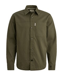 Heren overshirt groen