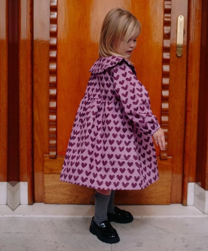Meisjes jurk roze