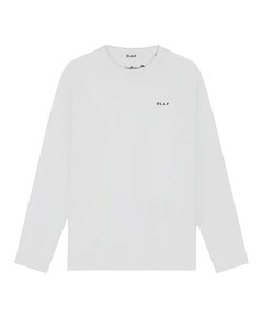 Heren longsleeve wit