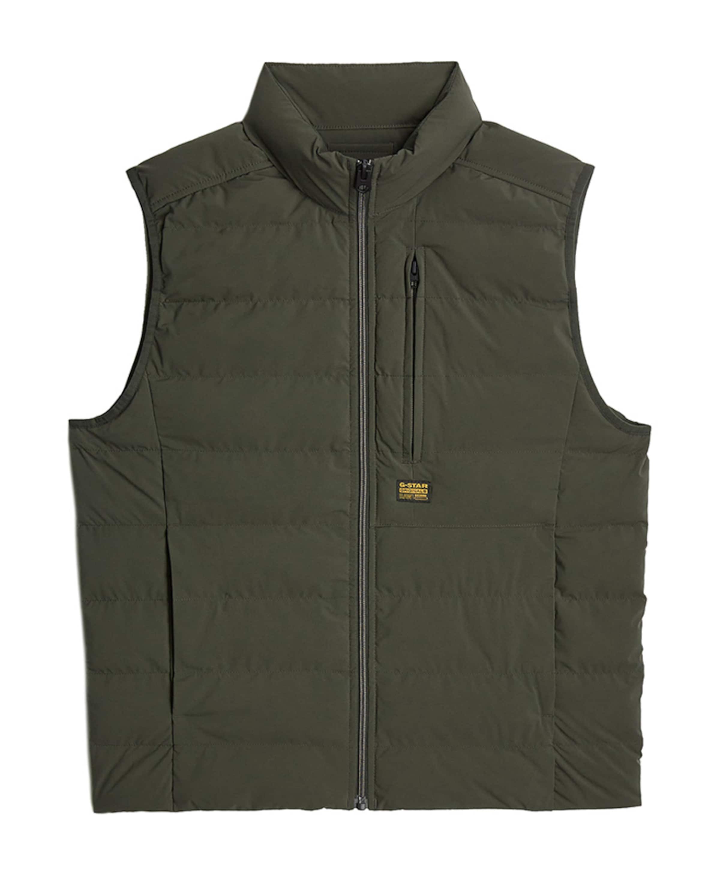 Heren bodywarmer groen