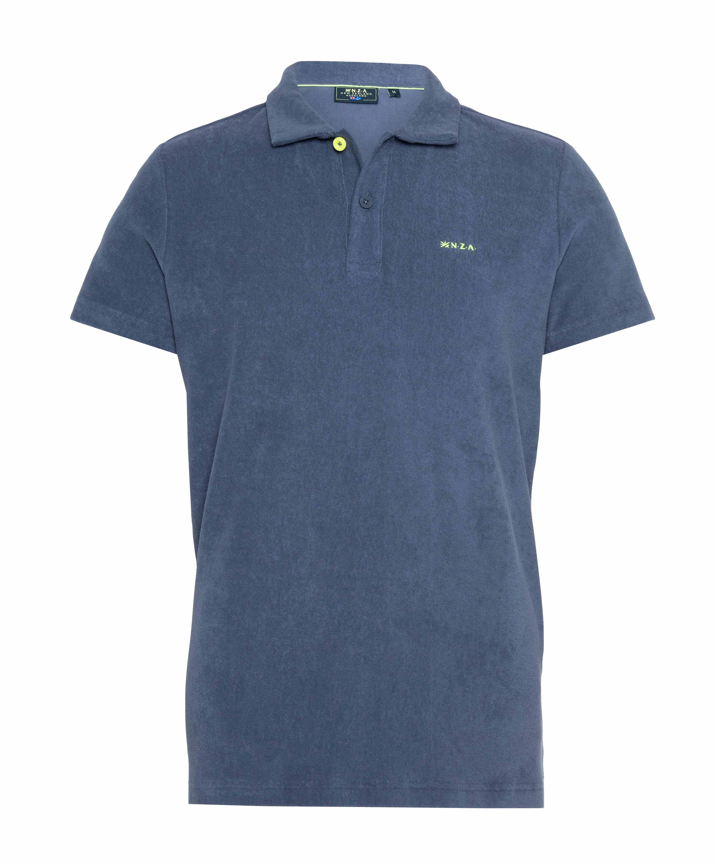Heren polo blauw