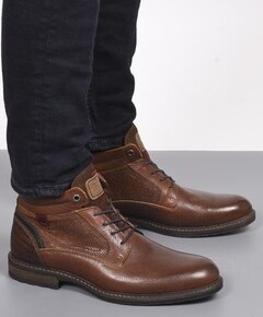 Conley  heren veterboots blauw