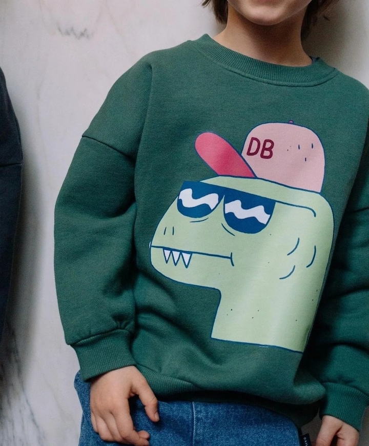 Jongens sweater groen