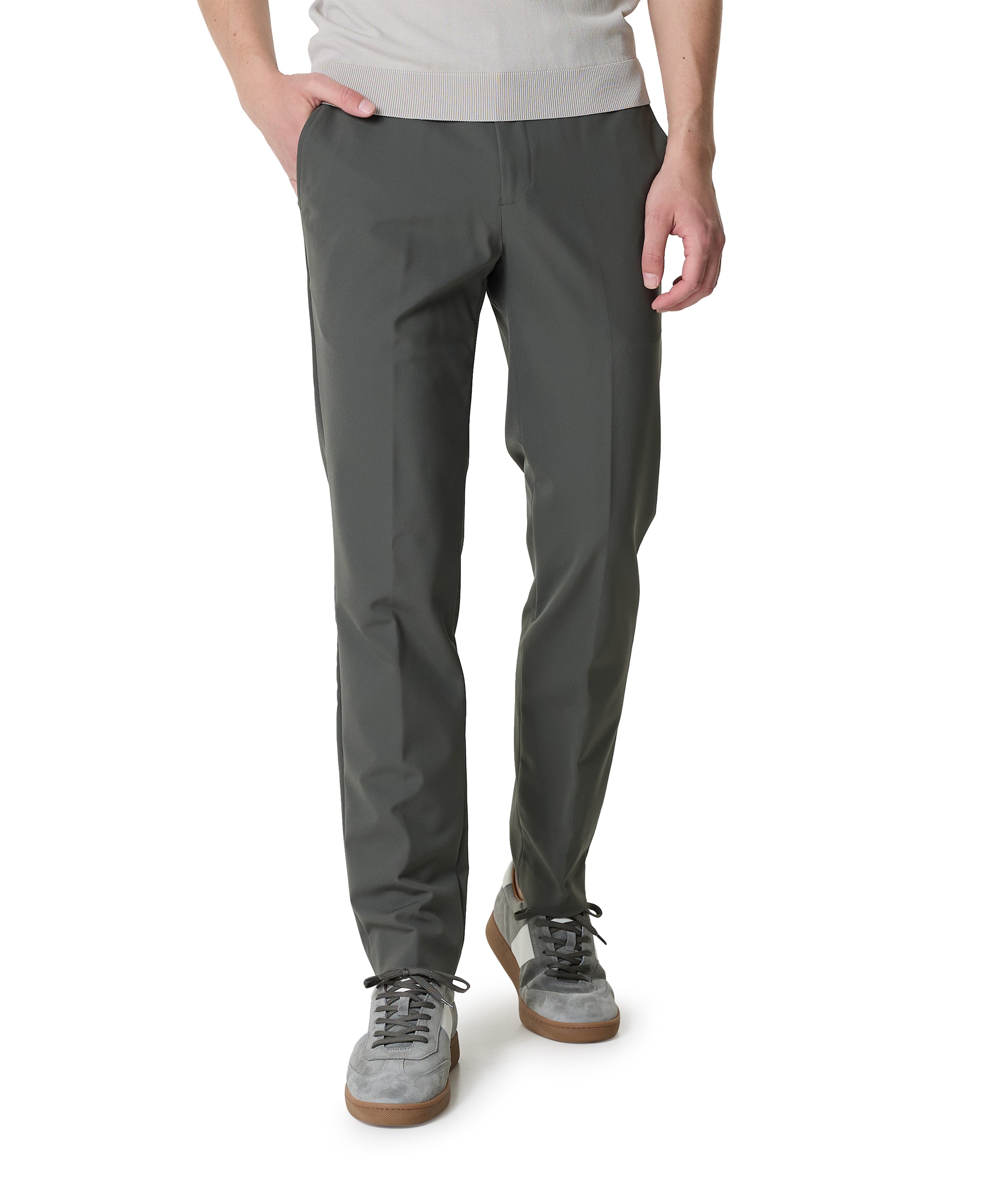 heren pantalon groen