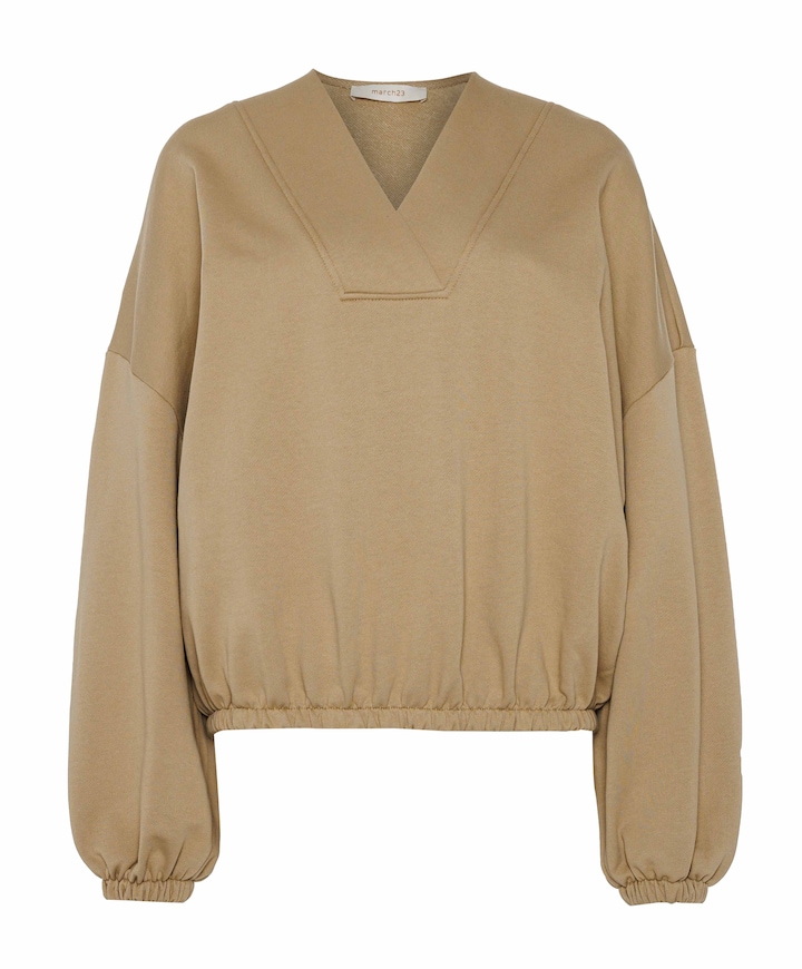 Dames trui beige