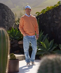 Wave heren sneakers beige