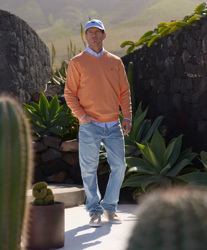 Wave heren sneakers beige