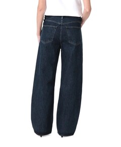 Low curve jeans blauw