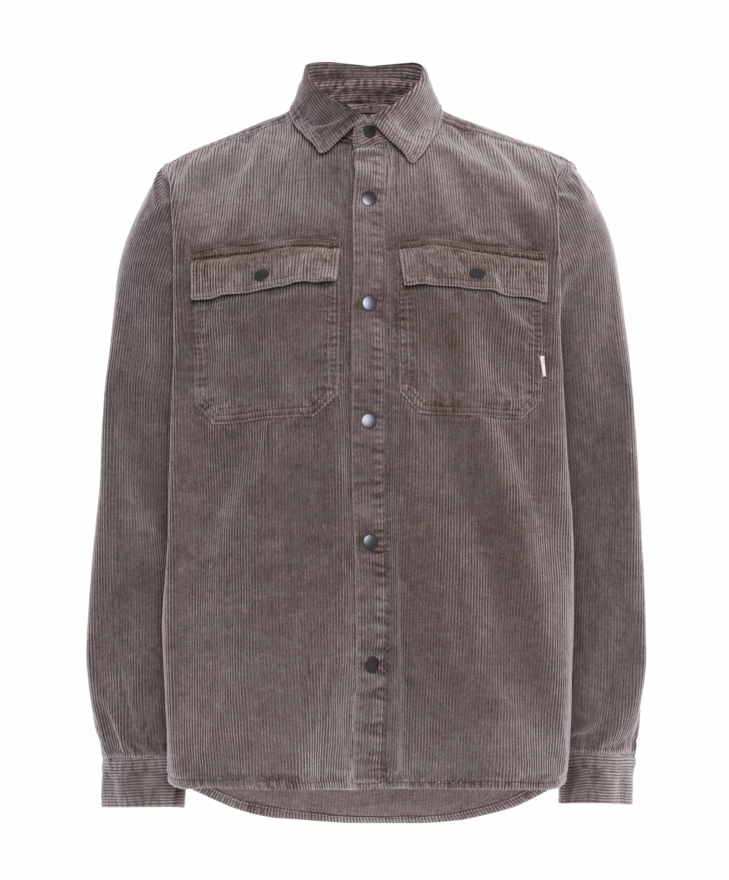 Heren overshirt bruin