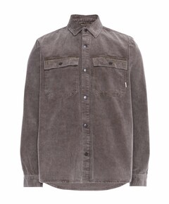 Heren overshirt bruin