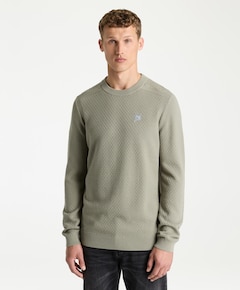 Heren trui groen