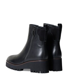 Cassandra dames enkellaarzen zwart