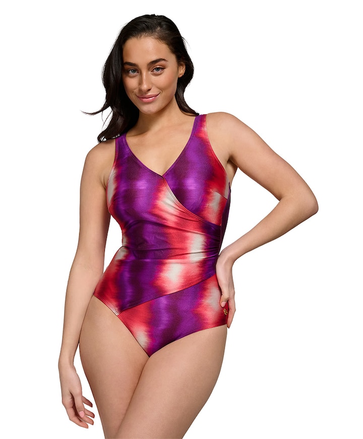 Dames badpak multicolor