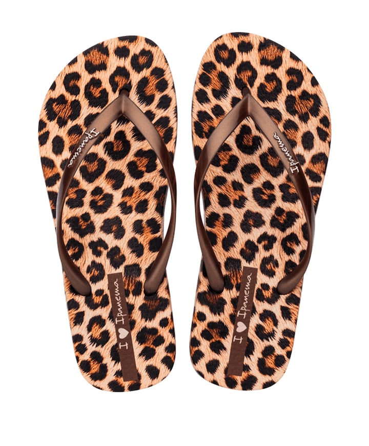 Ipanema Animal Print dames slipper beige