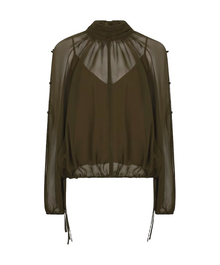 Dames blouse groen