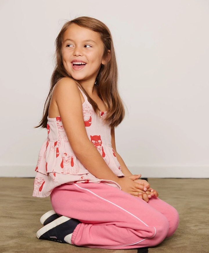 Meisjes top roze