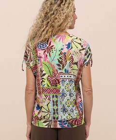 Dames T-shirt multicolor