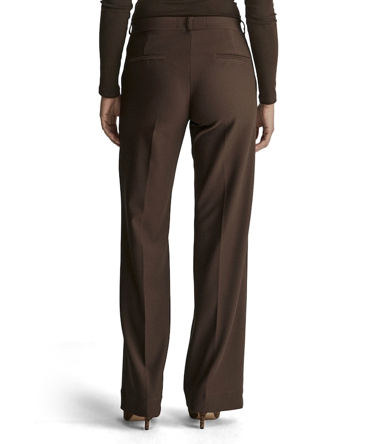 Mira (Elastic) - Twill Jersey - 301 dames broek bruin