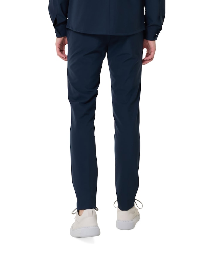 Das Jersey Free Move pantalon blauw