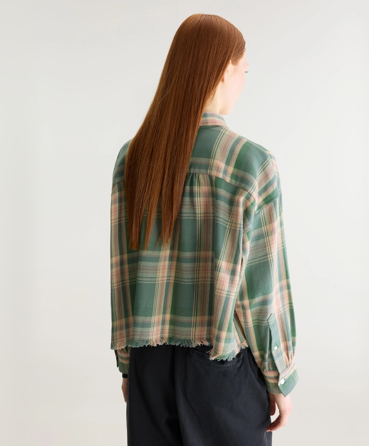 Dames blouse groen