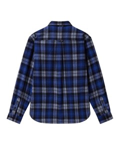 Heren overshirt blauw