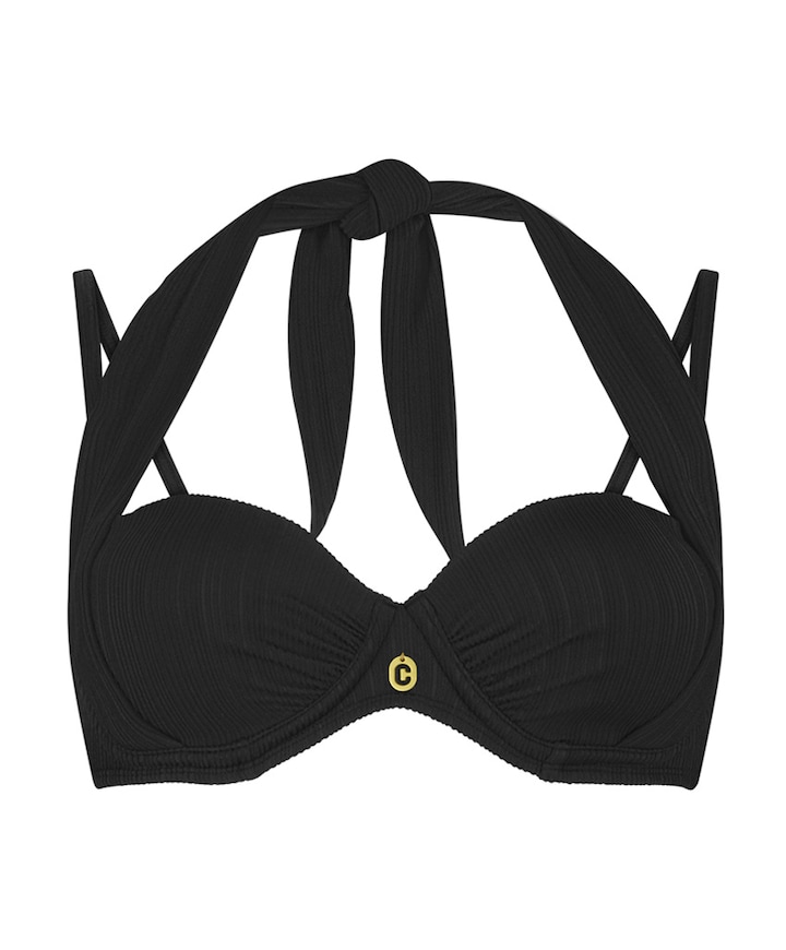 Dames bikinitop zwart