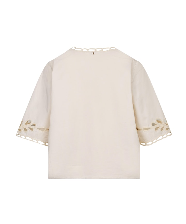 Dames blouse ecru