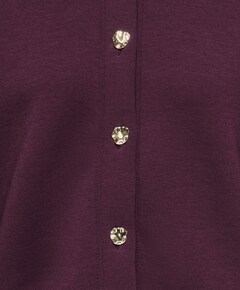 Dames vest bordeaux