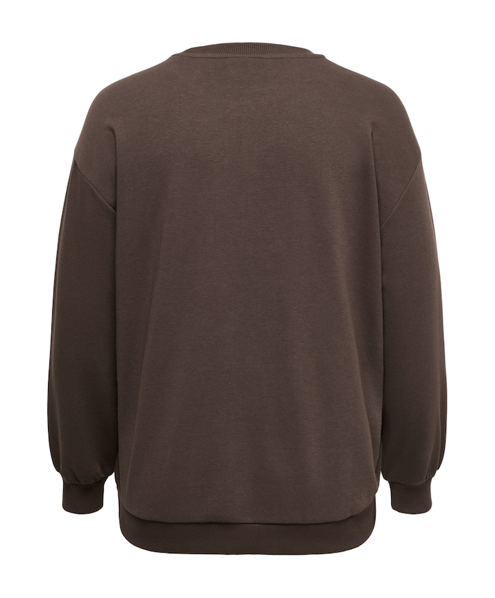 Dames sweater bruin