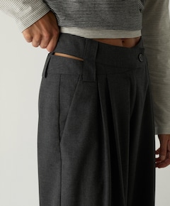 SMITH GREY TAILORED dames broek grijs