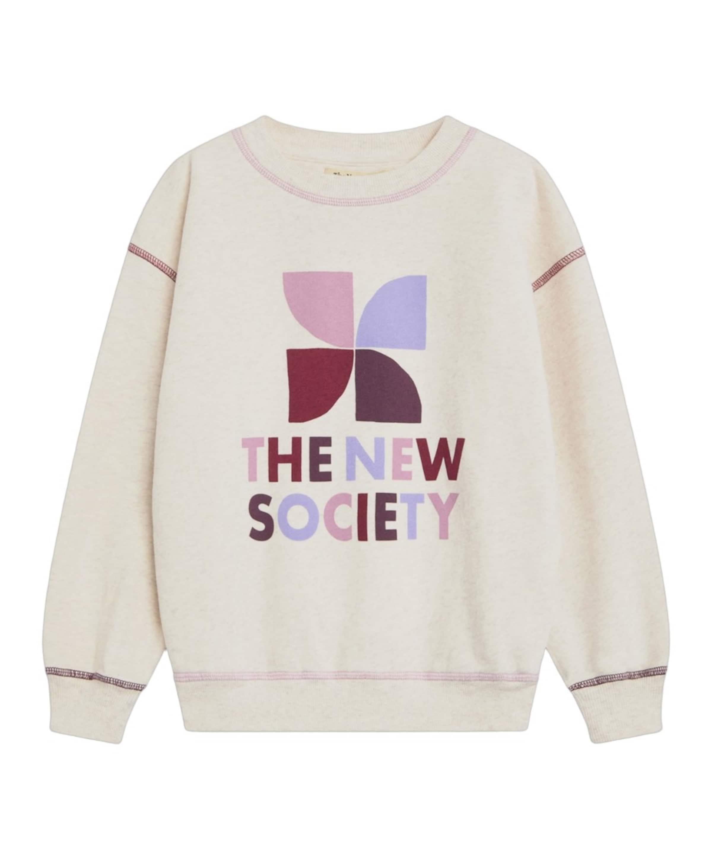 Meisjes sweater ecru