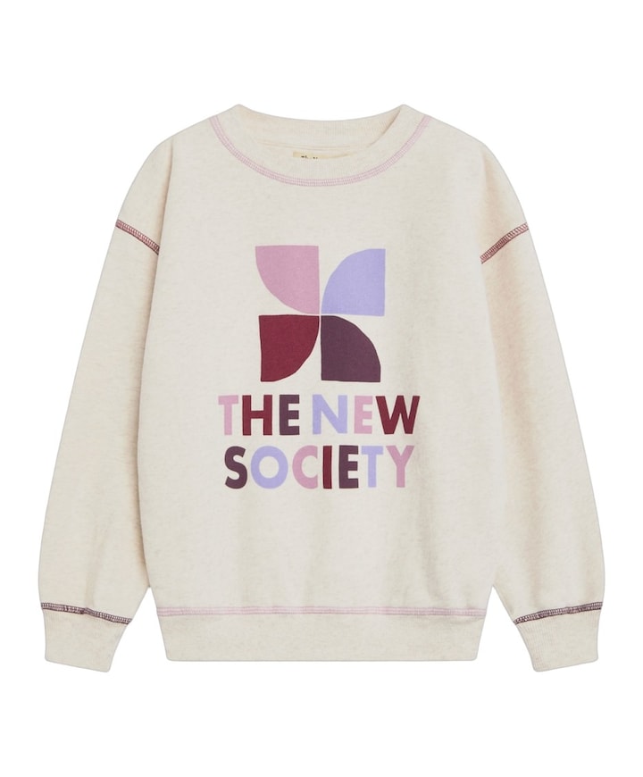 Meisjes sweater ecru