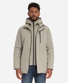 Heren jas beige