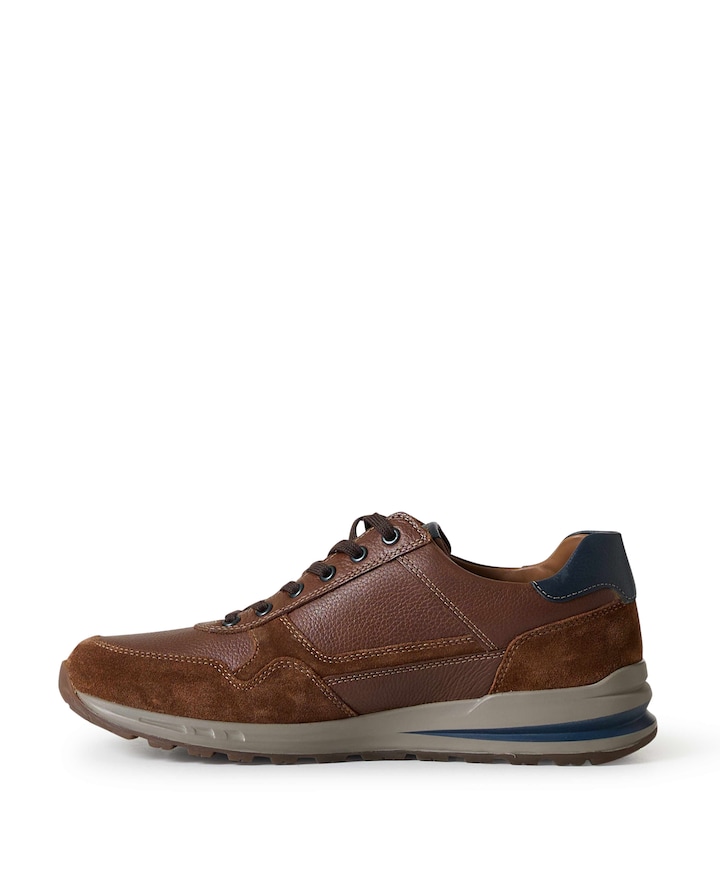Bradley  heren sneakers bruin