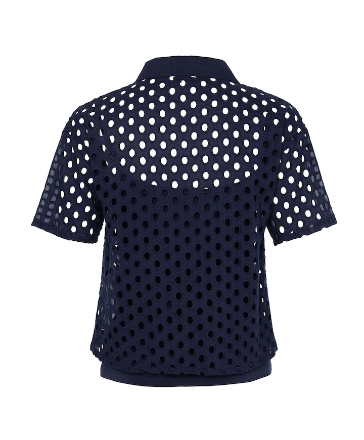 Dames blouse blauw