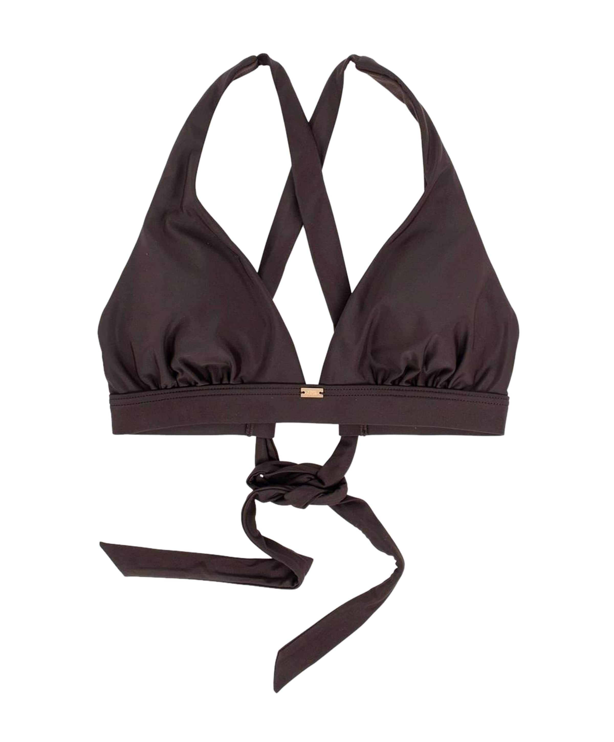 Dames bikinitop bruin