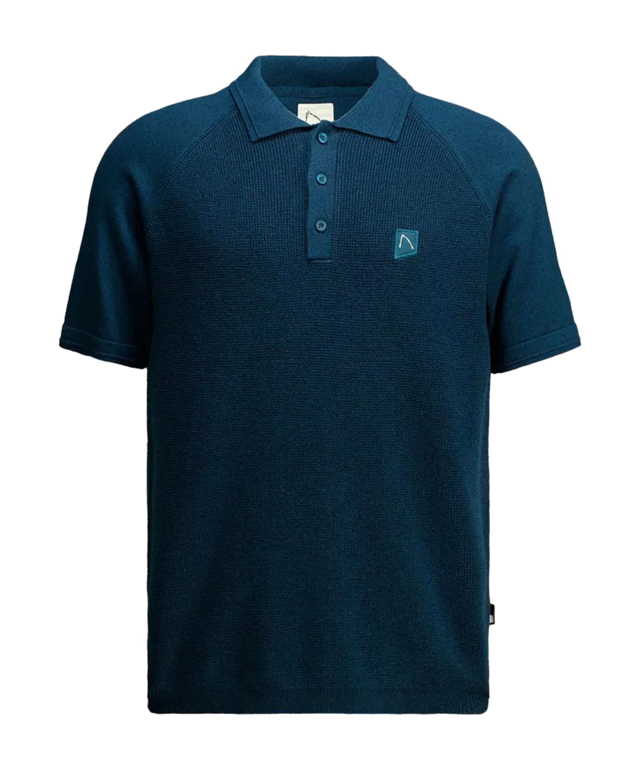 Heren polo blauw
