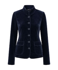 Dames jas blauw