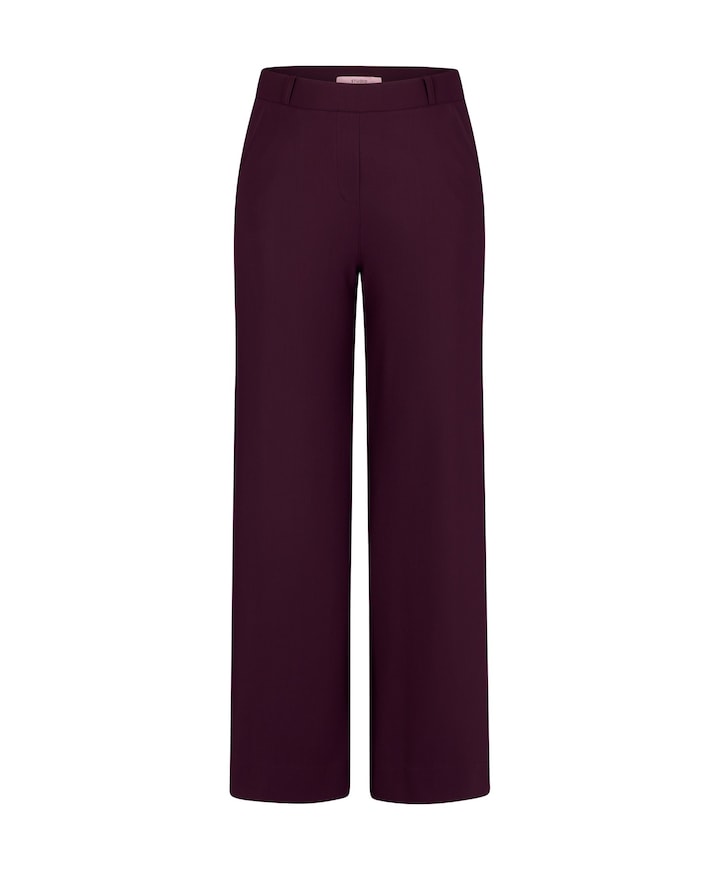 Lexie bonded trousers dames broek paars