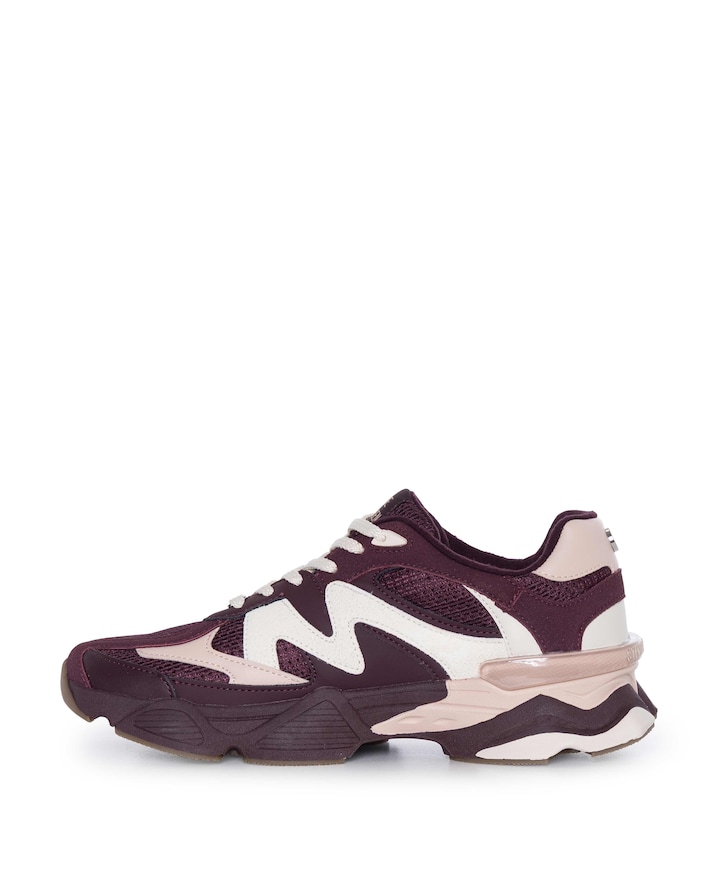 Speeder dames sneakers bordeaux
