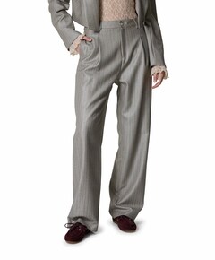 Pelah Pinestripe dames broek grijs