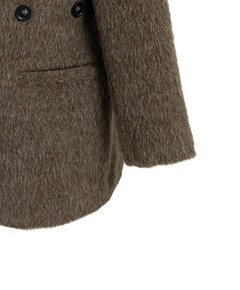 Dames blazer bruin