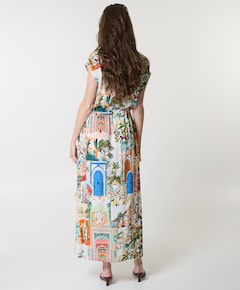 Dames jurk multicolor