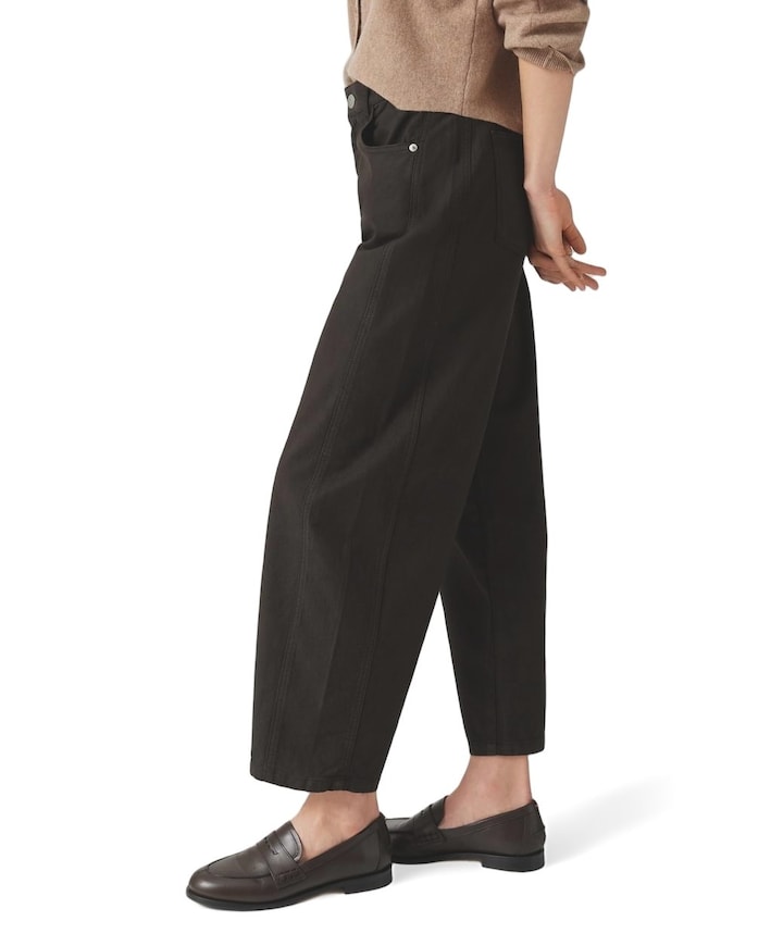 Lissie bolde dames jeans bruin