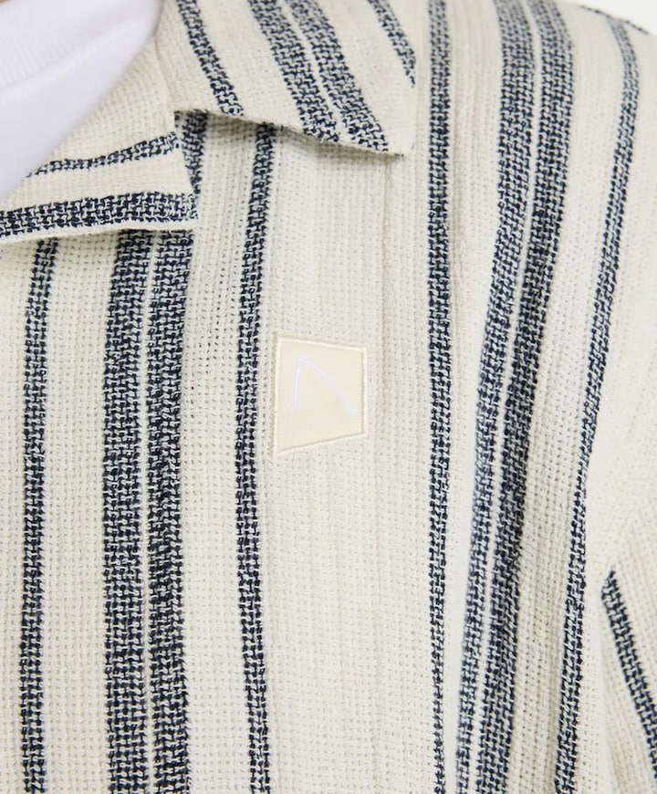 Heren overshirt wit